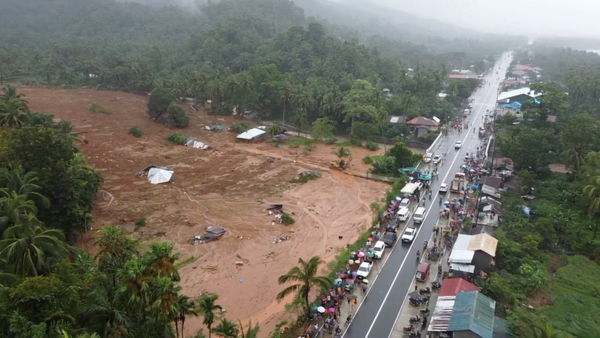 ▲▼菲律賓受梅姬颱風影響，發生嚴重山洪土石流。（圖／路透）
