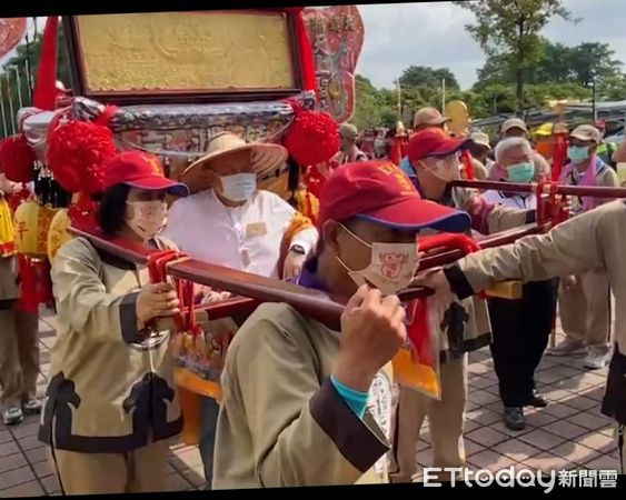 ▲大甲媽回鑾。（圖／記者唐詠絮翻攝）