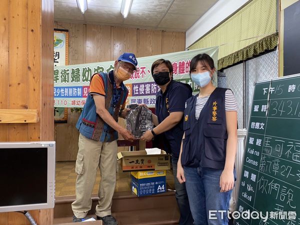 ▲里港警分局三地門交安等宣導             。（圖／記者陳崑福翻攝，下同）