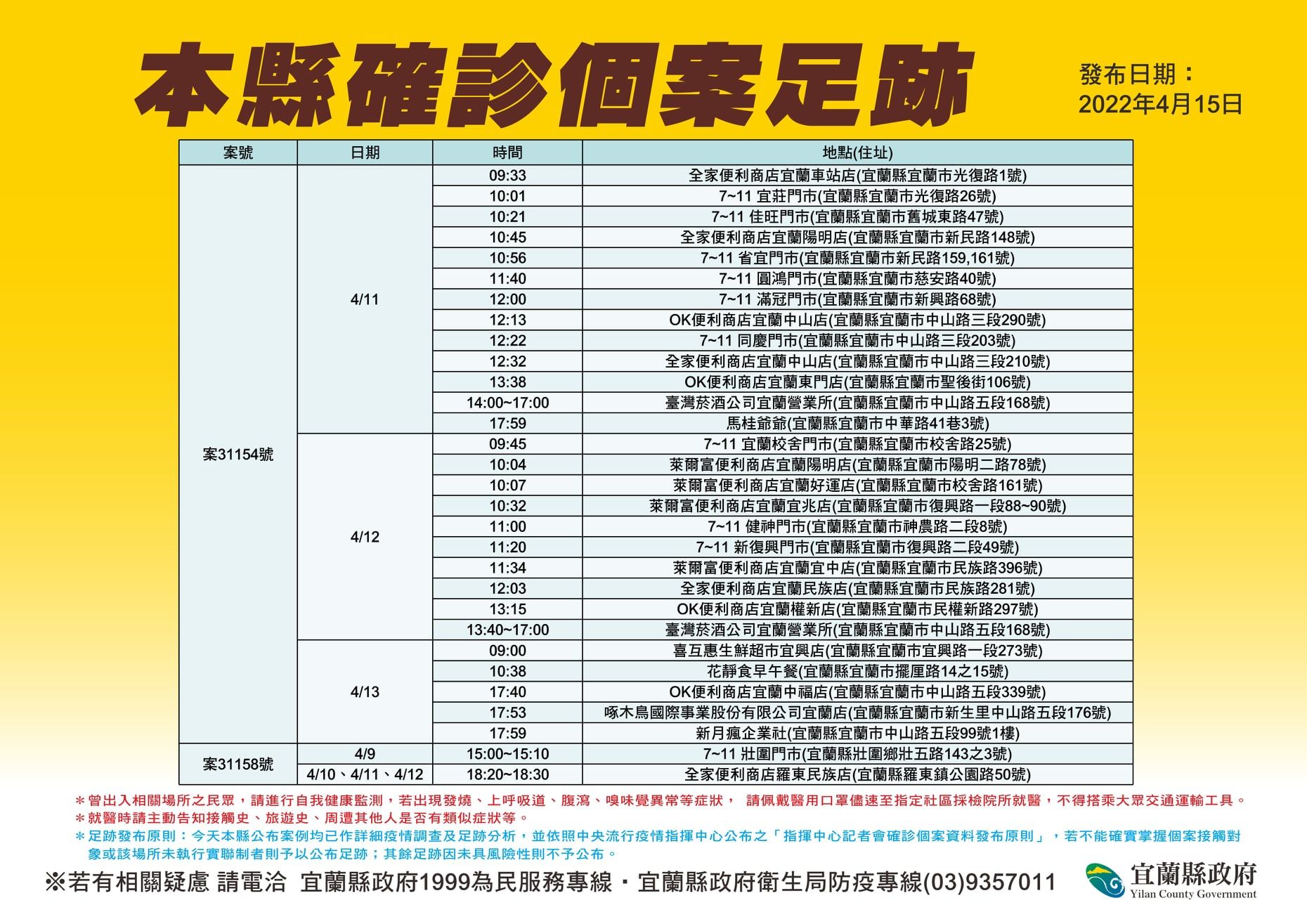 ▲▼0415宜蘭足跡。（圖／翻攝自Facebook／林姿妙）