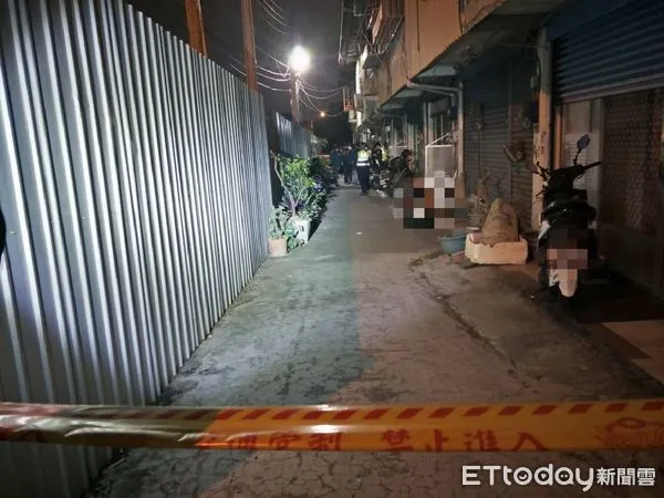 ▲▼快訊／台中晚間驚傳兇殺案　1人遭鄰居活活砍死。（圖／記者鄧木卿翻攝）