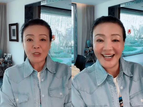 ▲▼張蘭直播被逼問「老公是誰」，秒答「我老公是汪小菲的爸爸」意外鬆口復合消息。（圖／翻攝自微博）