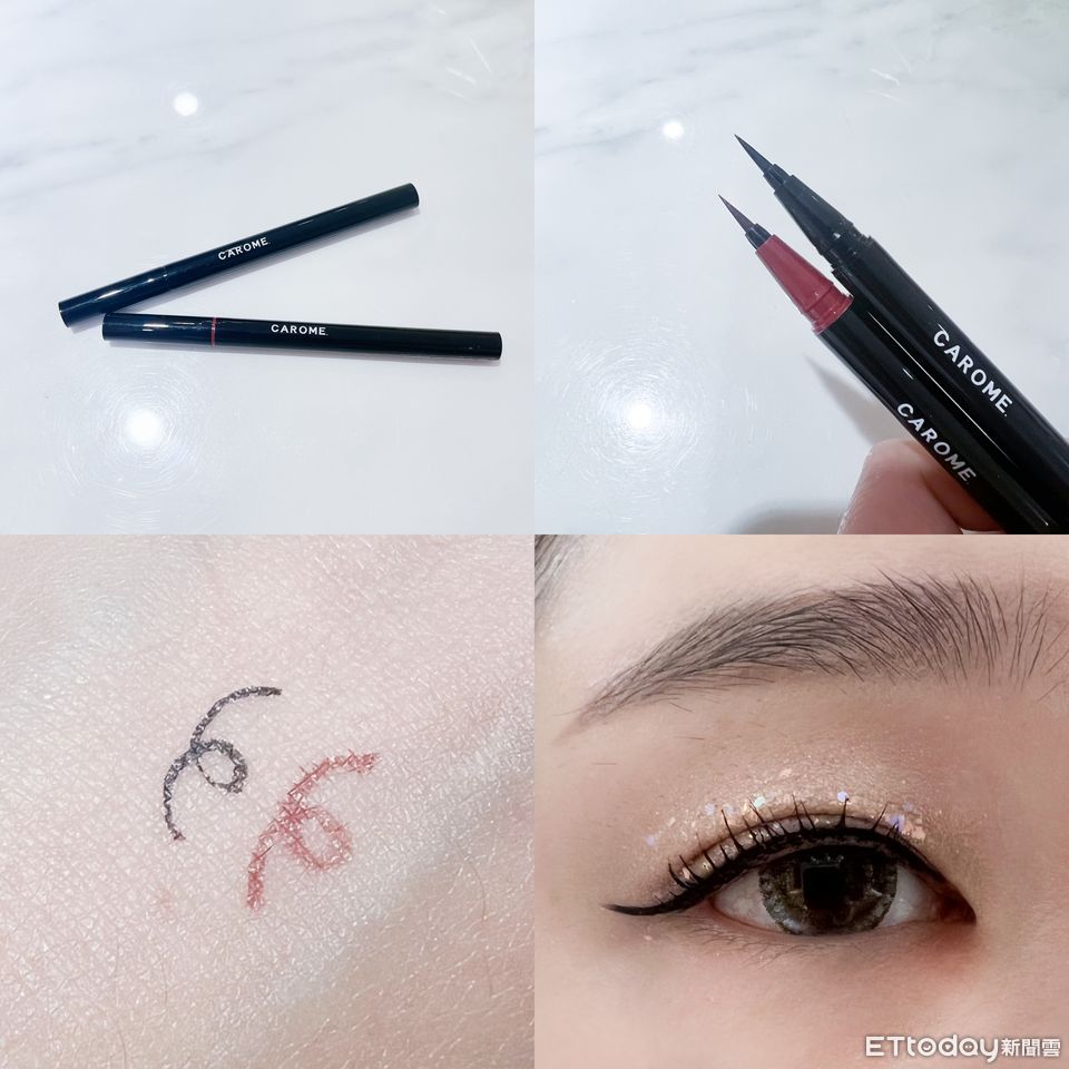 ▲CAROME,CANMAKE,ANASTASIA BEVERLY HILLS,ANASTASIA,I’M MEME,彩妝,眉筆,睫毛膏,眼線液。（圖／記者李薇攝）