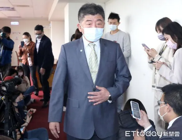 ▲▼立法院社福及衛環委員會  衛福部長陳時中堵訪。（圖／記者屠惠剛攝）
