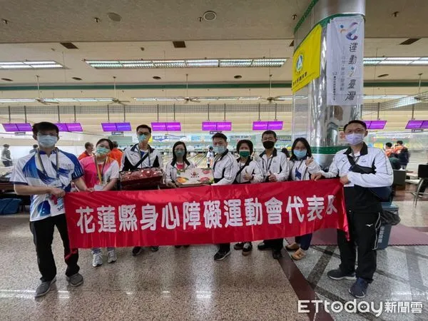 ▲▼花蓮參加全國身心障礙國民運動會，獲得12金、12銀、4銅的亮眼成績。（圖／花蓮縣政府提供，下同）