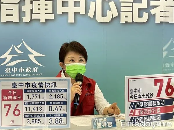 ▲▼台中今天新增80例，最小才8個月，其中幼兒園老師聽阿妹演唱會後傳染給11人。（圖／記者鄧木卿攝）