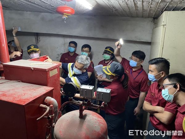 ▲台南市消防局第六大隊，辦理「2022年上半年消防安全講習訓練」。（圖／記者林悅翻攝，下同）