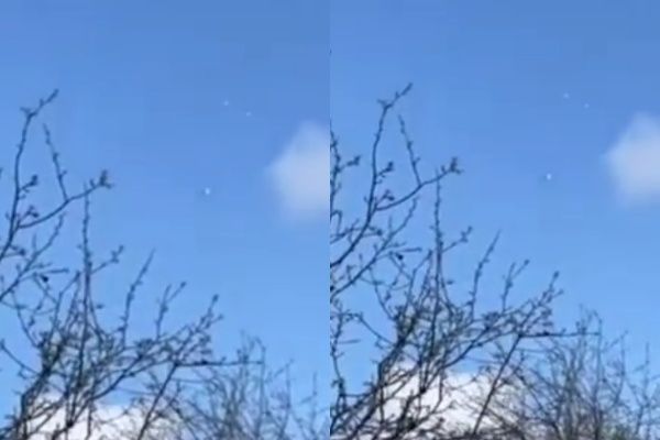 烏軍擊落Su-34戰機，2飛行員跳傘。（圖／翻攝自推特@UAWeapons）