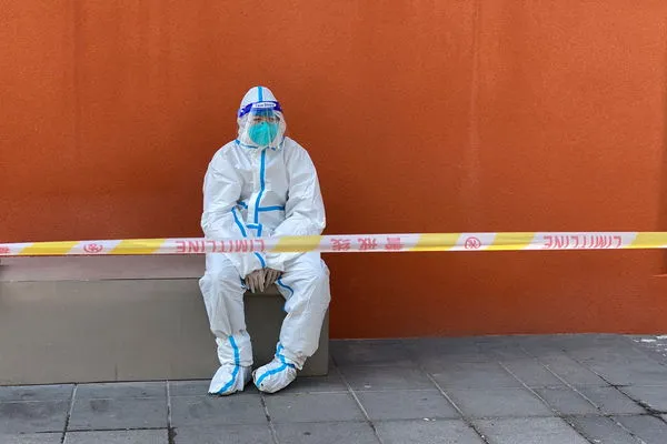 ▲▼上海封城。（圖／路透社）