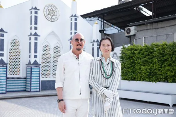 ▲猶太社區中心創辦人薛智偉、坣娜專訪。（圖／記者林敬旻攝）