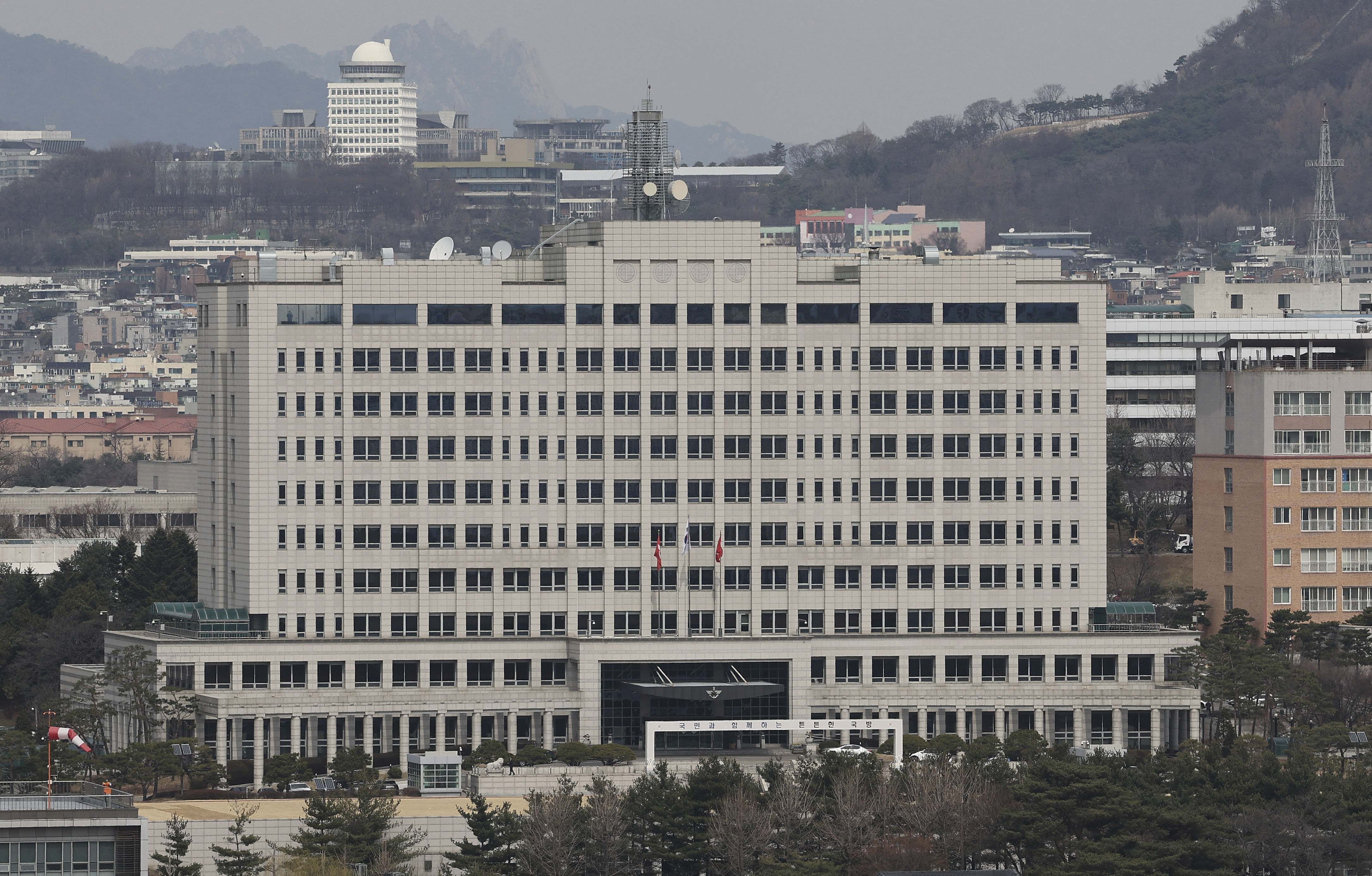 ▲▼南韓國防部新大樓將改建為總統辦公室，目前外交部已進行搬遷作業。（圖／達志影像／美聯社）