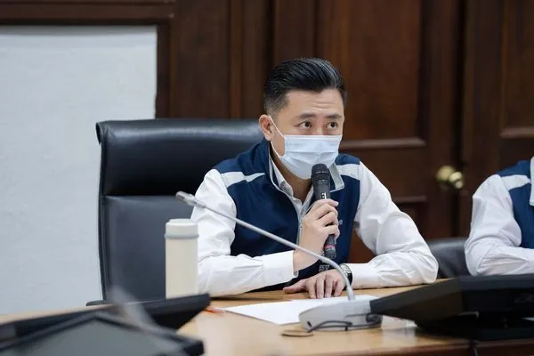 ▲新竹市長林智堅參與全國防疫視訊會議。（圖／新竹市政府提供）