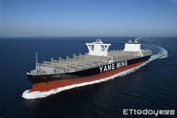 ▲陽明海運旗下1.1萬箱級貨櫃船「納明輪」。（圖／陽明提供）