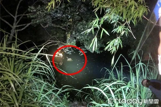 ▲▼爸爸騎車出門取水消失…女急尋！驚見已成池中浮屍。（圖／記者林悅翻攝）