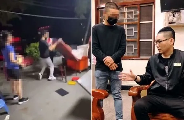 ▲台南下營夜市4月間發生張姓男子翻桌毆打攤商，引起社會與政府重視，積極輔導30多年的夜市轉型重生，朝合法申請的方向與目標邁進。（圖／翻攝自下營人及連千毅直播）