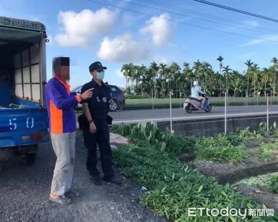 ▲東港警分局實施護農專案             。（圖／記者陳崑福翻攝，下同）