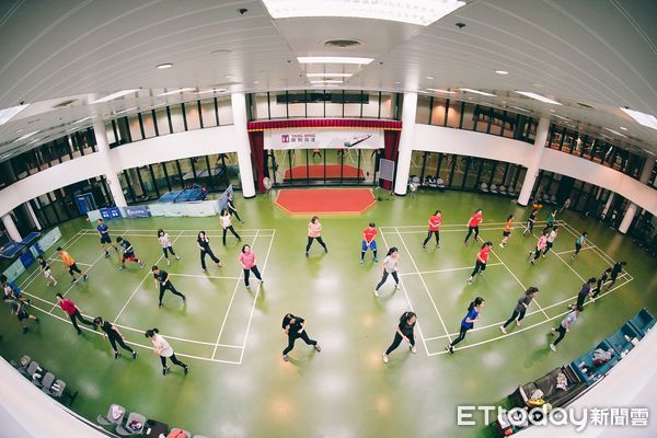 ▲陽明員工的體育活動。（圖／陽明提供）