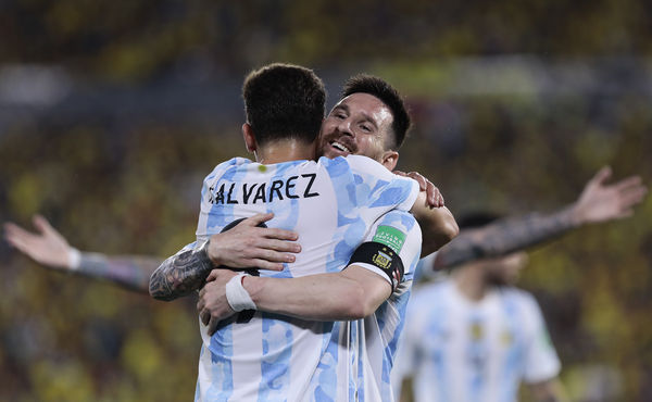▲▼   球王梅西（Lionel Messi）領軍阿根廷出征卡達世界盃          。（圖／達志影像／美聯社）
