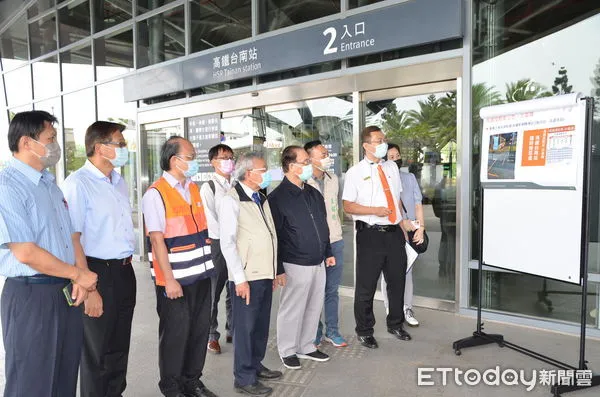 ▲台南市因應台鐵五一勞動節不加班，市府、公路總局合作開行「後壁—善化」、「善化—台南」2條「類火車」，以及由高鐵公司接駁「台南—沙崙」等路線，統計至晚上6時服務1903人次。（圖／記者林悅翻攝，下同）