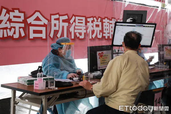 ▲▼110年度綜合所得稅結算申報情形。（圖／記者周宸亘攝）