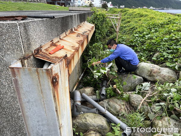 ▲綠島污水處理設施4月完成修繕。（圖／記者楊漢聲翻攝）