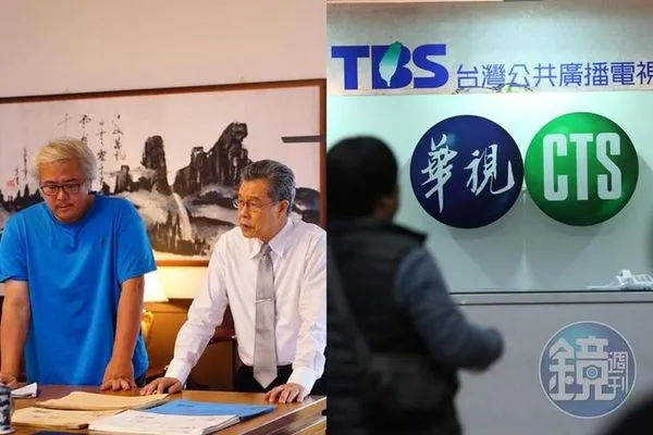 針對華視新聞近來頻頻出包，《國際橋牌社》導演汪怡昕（左圖左）有意要開拍紀錄片《華視門》。（馬克吐溫提供、本刊資料照）