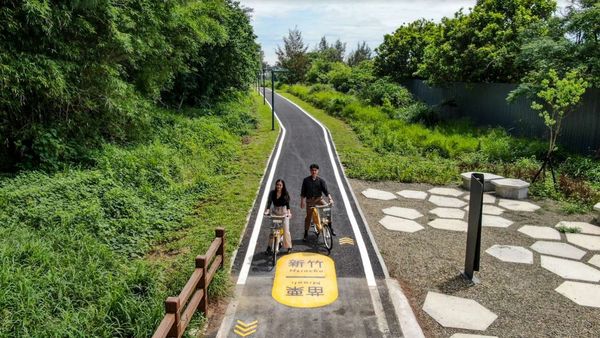 ▲「竹苗自行車道」將於本周六（7日）正式開放,魚鱗天梯,港南運河公園,賞蟹步道,。（圖／竹市城市行銷處提供）