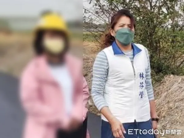 ▲雲林縣台西鄉長林芬瑩涉嫌以核發路權為由，與丈夫透過白手套向廠商收賄680萬元，。（圖／記者蔡佩旻翻攝）