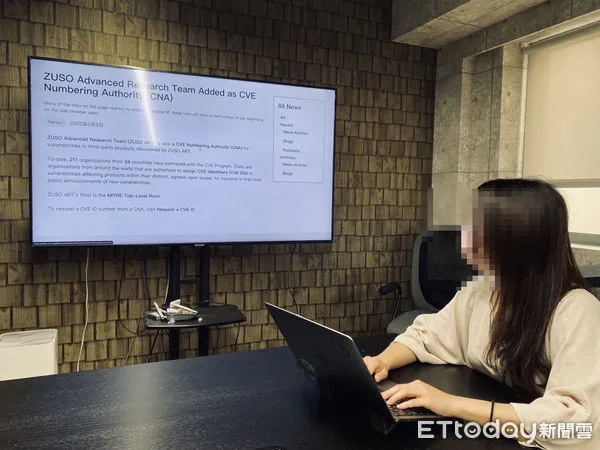 ▲如梭世代資安團隊日前獲得國際權威資安機構MITRE 授權成弱點研究團隊，是台灣第1獲可加入的資安團隊。（圖／記者張君豪翻攝）