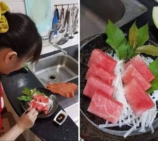 ▲▼網友PO出各種「類生魚片」及「類握壽司」。（圖／翻攝自Facebook／爆料公社）