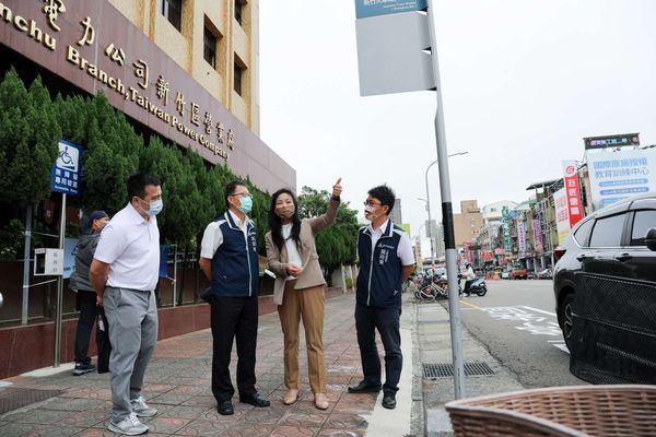 ▲沈慧虹副市長與市府團隊、工程相關團隊現地勘查。（圖／新竹市政府提供）