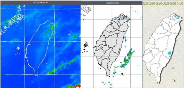 ▲▼衛星雲圖。（圖／翻攝中央氣象局）