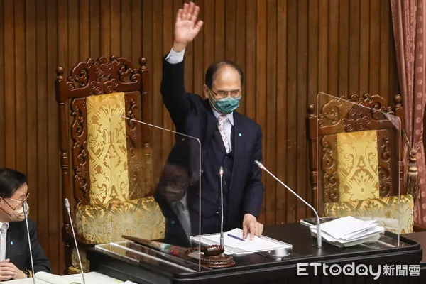 ▲立法院長游錫堃主持院會。（圖／記者林敬旻攝）