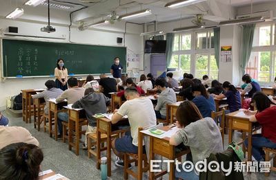 公立高中教師甄選到考率89.72％　44人確診、36名考生使用隔離試場