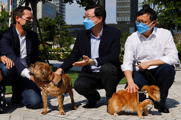 ▲▼香港特首候選人李家超。（圖／路透社）