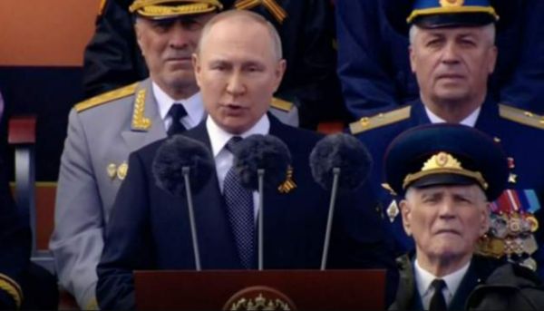 ▲俄羅斯總統普丁發表勝利日演說。（圖／達志影像／美聯社）