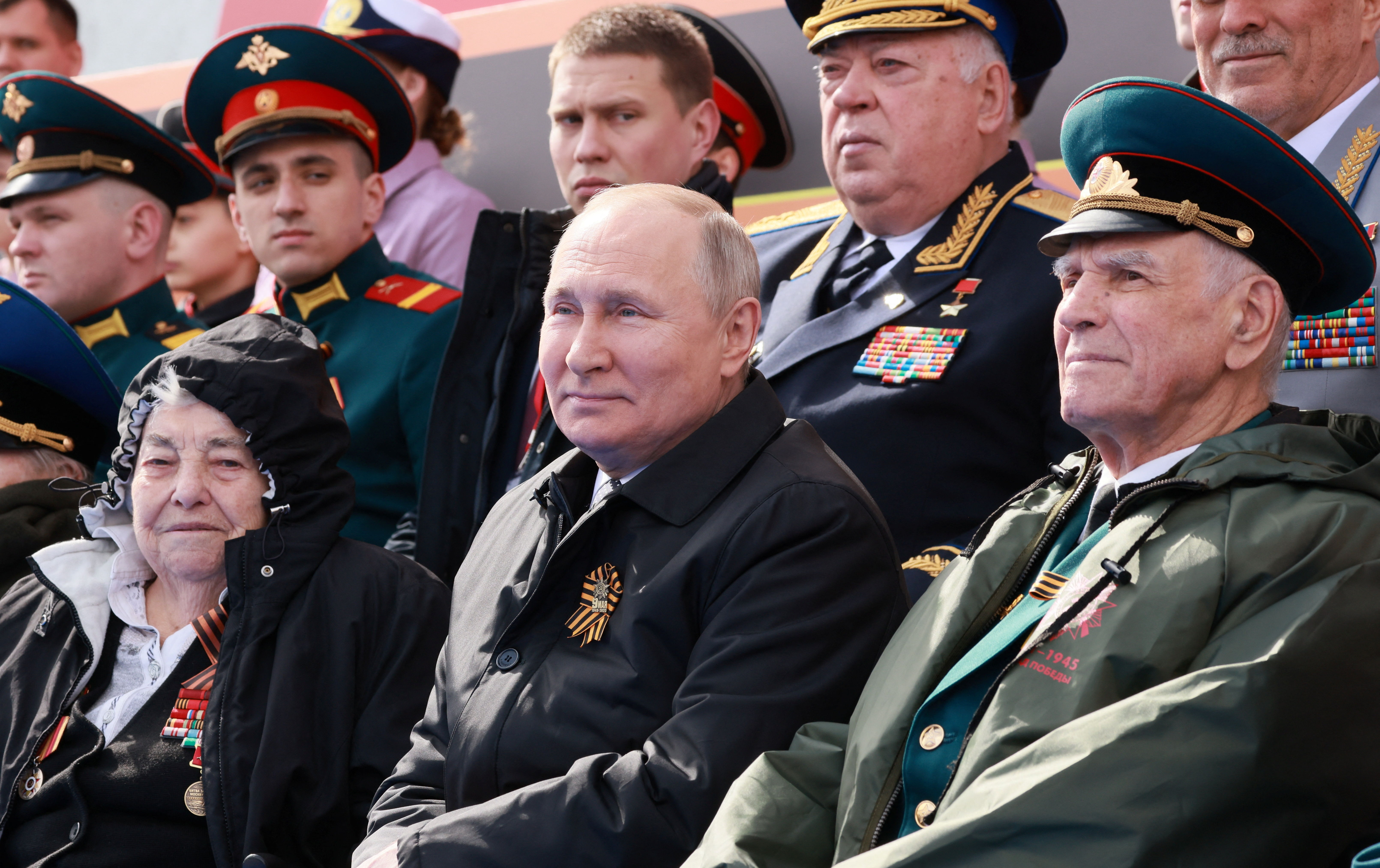 ▲▼俄羅斯總統普丁今天在莫斯科紅場發表勝利日閱兵演說。（圖／路透）