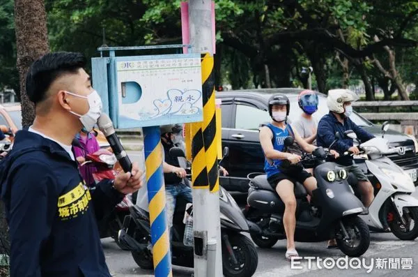 ▲鍾佳濱的幕僚趙文俊以無黨籍身份投入縣議員選舉             。（圖／記者吳奕靖翻攝）