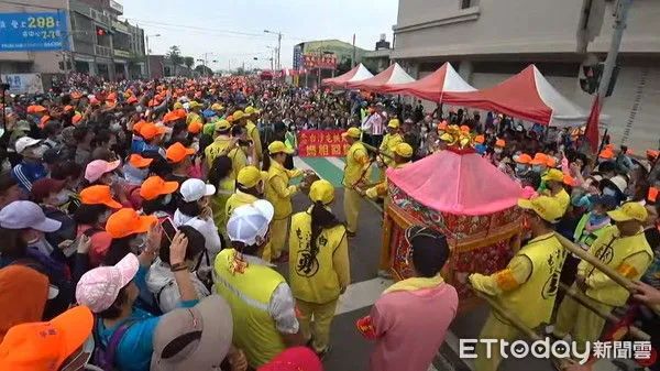 ▲白沙屯媽祖進香活動在即，報名隨香已突破8萬人，苗警11日公布拱天宮周邊交通疏導管制措施。（圖／記者黃孟珍翻攝）