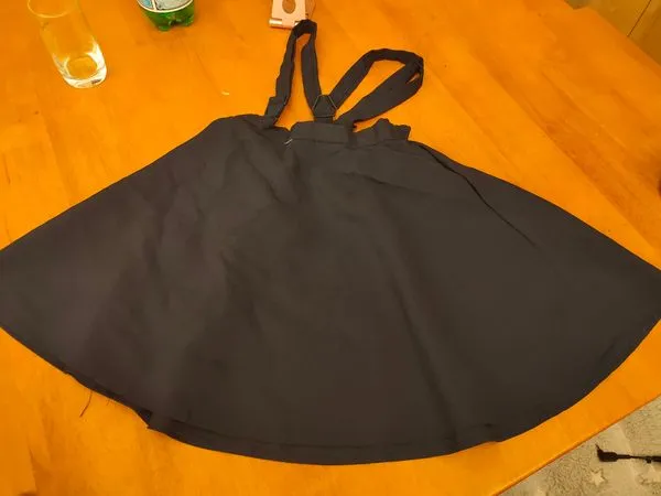 新洗衣機功能太強大，百摺裙變一片裙。（圖／翻攝自Facebook／爆廢公社）