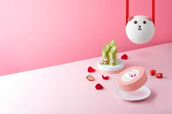 ▲▼全聯甜點品牌We Sweet首次與外送平台foodpanda合作，推出3款萌系熊貓聯名甜點，5/13~6/9限時開賣。（圖／業者提供）