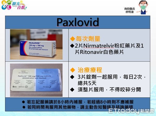 ▲▼65歲以上確診者經視訊看診評估，醫師可開立口服抗病毒藥物。（圖／南投縣政府提供）