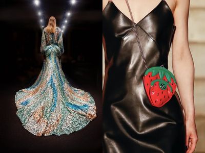 GUCCI在夢幻星辰中展開神秘大秀　下一季焦點草莓包、大手袋曝光