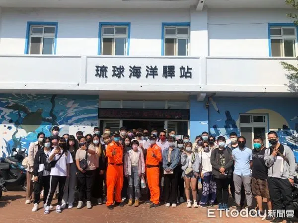 ▲海巡署南部分署攜手大仁科技大學，推動琉球海洋驛站認養             。（圖／記者陳崑福翻攝，下同）