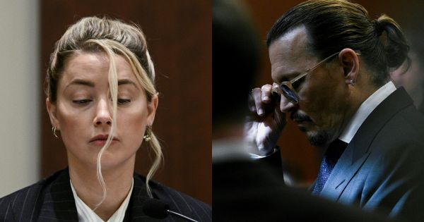 ▲▼強尼戴普（Johnny Depp）與前妻安珀赫德（Amber Heard）官司。（圖／路透社）