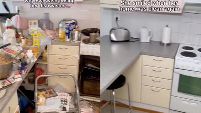 陳年食物殘渣、垃圾炸出 廚房爆亂!專家清潔51秒片超療癒