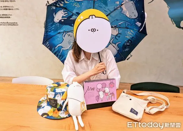 ▲丑白兔創作者保囉。（圖／記者陳俐穎攝）