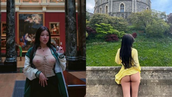 ▲▼大馬網紅蕭佩兒穿越南傳統服飾拍性感照，引發爭議。（圖／翻攝自Instagram／ms_puiyi）