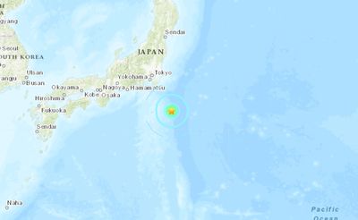 日本本州島東岸規模6地震　深度60公里