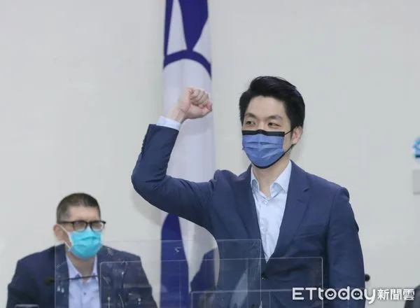 ▲▼國民黨徵召蔣萬安參選台北市長。（圖／記者屠惠剛攝）